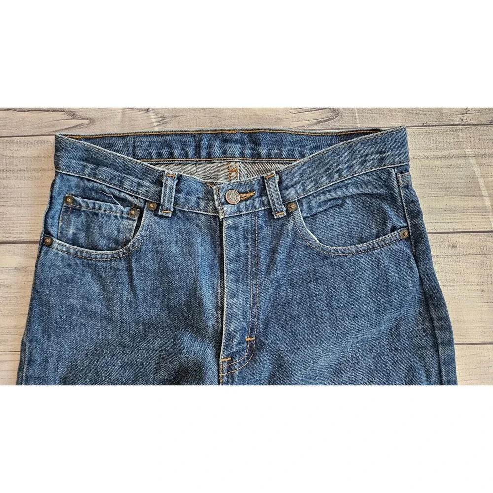 Polo Ralph Lauren Jeans Mens 30X33 Blue Straight Leg Vintage USA Basic‎ Classic